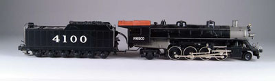 Appraisal: MODERN LIONEL DIECAST - - FRISCO loco and -wheel tender