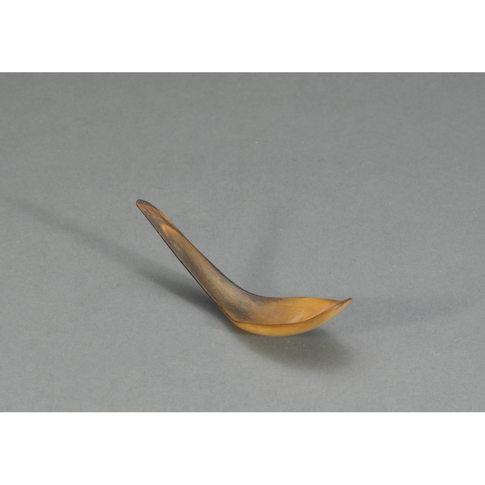 Appraisal: NORTHWEST COAST A HORN SPOON cm