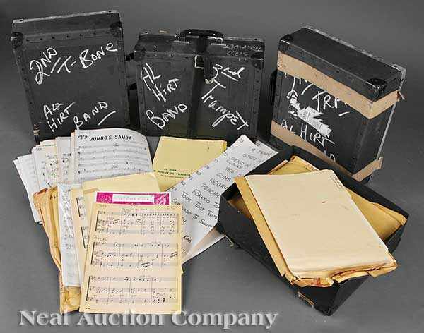 Appraisal: A Large Collection of Music Arrangements for the Al Hirt