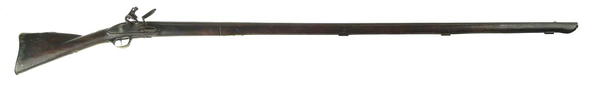 Appraisal: TH CENTURY HUDSON VALLEY TYPE FLINTLOCK FOWLING PIECE Cal rnd