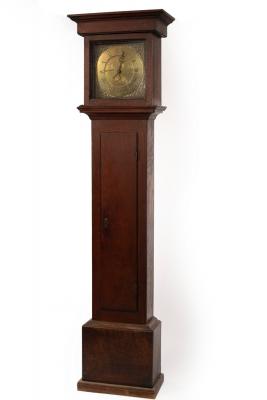 Appraisal: An oak cased thirty-hour longcase clock Thomas Mear Dursley the