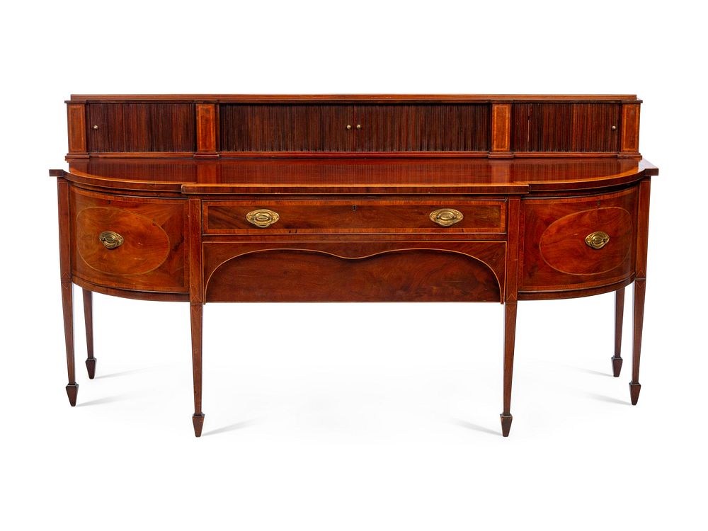 Appraisal: A George III Style Mahogany Sideboard A George III Style