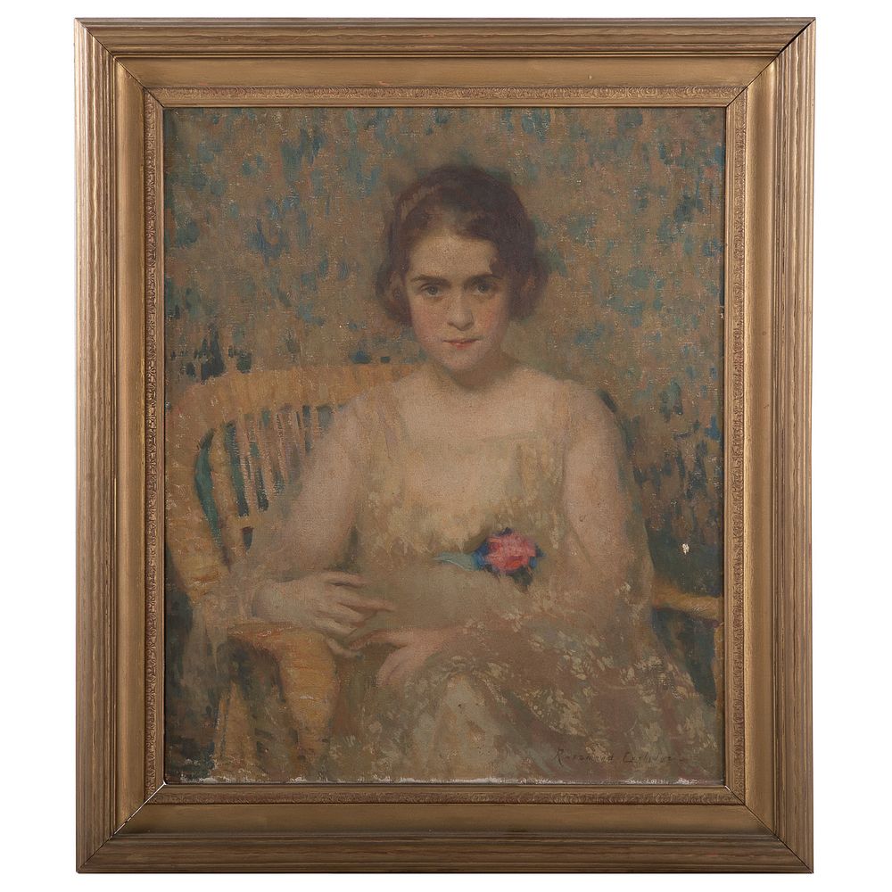 Appraisal: Mary Rosamond Coolidge Virginia Stuart Love oil American - Oil