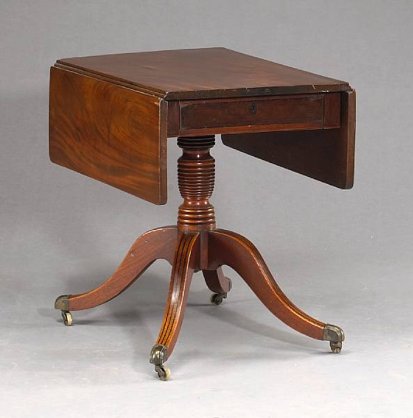 Appraisal: A Regency inlaid mahogany breakfast table first quarter th century