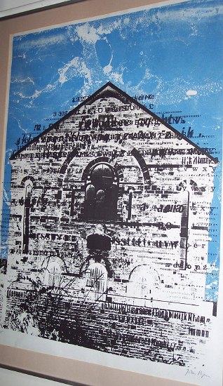 Appraisal: John Piper Swansea Chapelartist's proof lithographNo cm x cm x