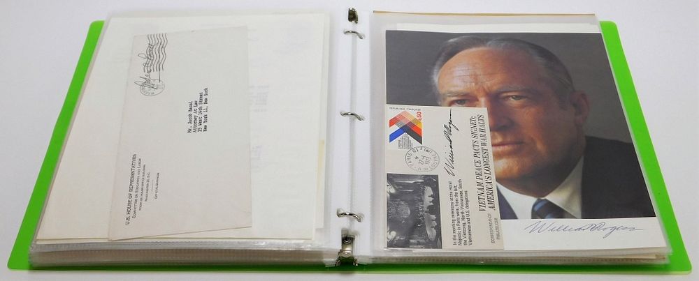 Appraisal: LG Signed Political Ephemera Archive United States th Century Collection