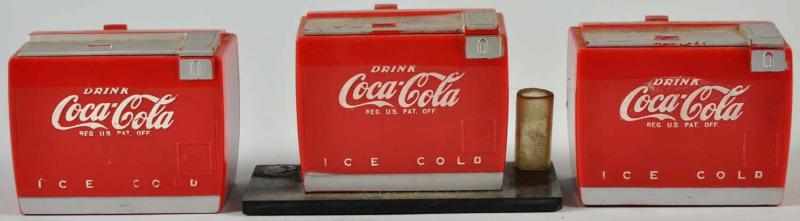 Appraisal: Lot of Coca-Cola Music Boxes s One acts as a