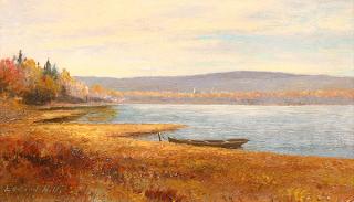 Appraisal: Painting Edward Hill Edward Rufus Hill American - Autumn River