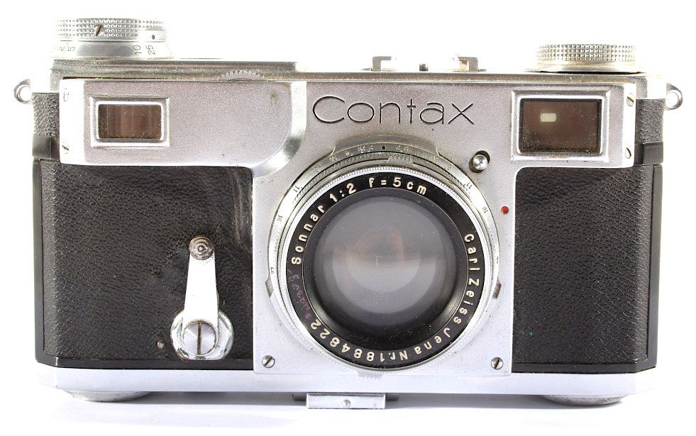 Appraisal: Zeiss Ikon Contax mm Camera - Jena Sonnar f cm