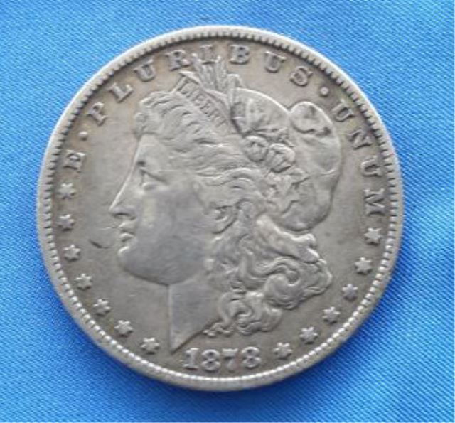 Appraisal: Morgan Silver Dollar CoinIn very good circulated condition with nice