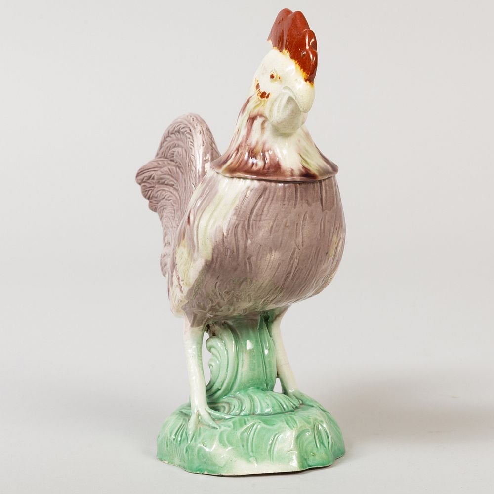 Appraisal: Ralph Wood Staffordshire Pottery Model of a Rooster in high