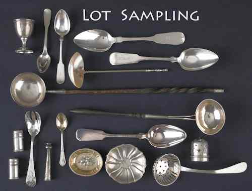 Appraisal: Miscellaneous group of silver and silver plate mostly Continental