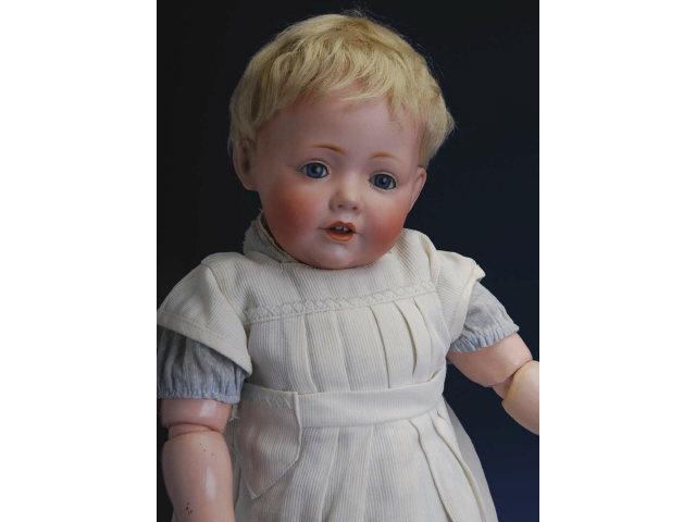 Appraisal: J D Kestner Hilda Character Toddler Germany ca bisque socket