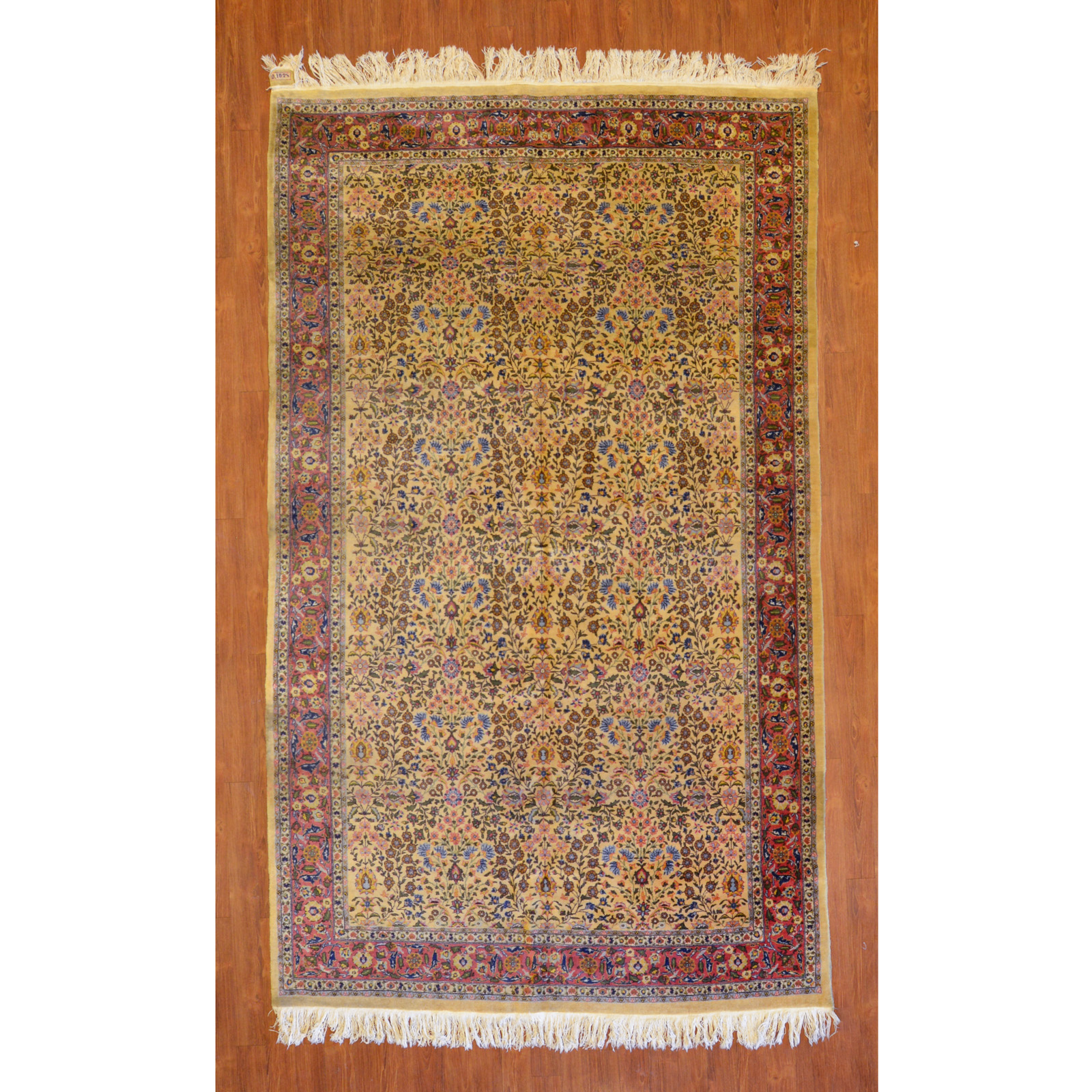 Appraisal: HEREKE RUG TURKEY X Fourth quarter- th century hand-knotted wool