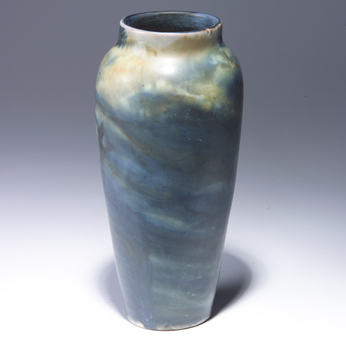 Appraisal: Fine PETERS REED baluster vase beautifully decorated with swirling seascape