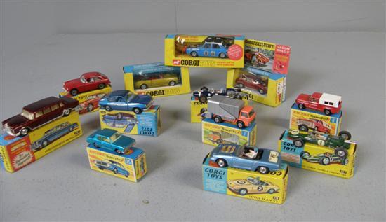 Appraisal: Corgi Toys Cars no no no and Matchbox Superfast cars