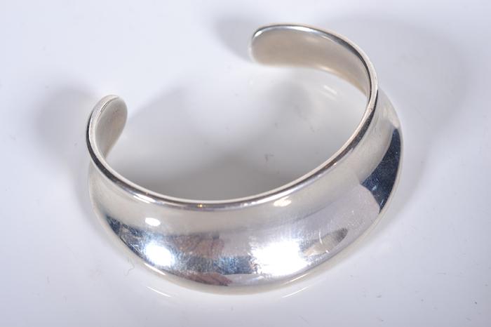 Appraisal: A CUFF BANGLE BY GEORG JENSEN