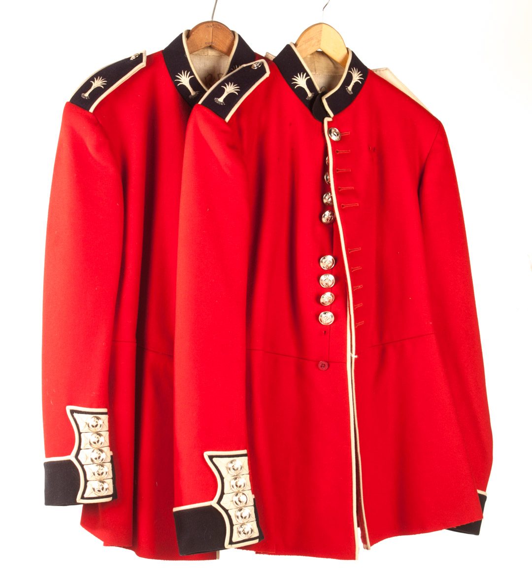 Appraisal: Two British uniform tunics Welsh Guards marked Rank and File