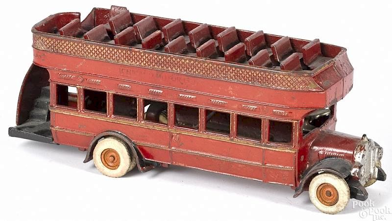 Appraisal: Arcade cast iron Chicago Motor Coach double decker Arcade cast