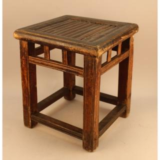 Appraisal: Antique Chinese Side Table Dimensions x x in