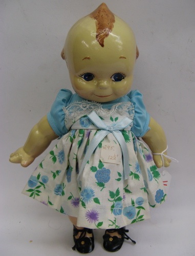 Appraisal: ROSE O'NEILL KEWPIE DOLL in all composition jointed body painted