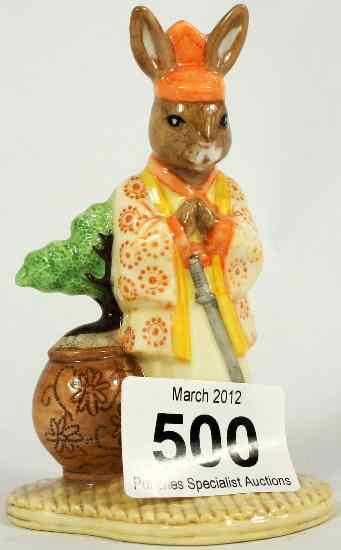 Appraisal: Royal Doulton Bunnykins Figures Samurai DB Limited Edition Boxed with