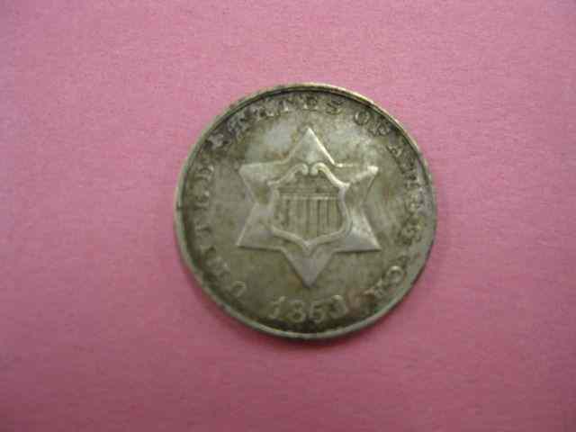 Appraisal: U S Three Cent Silver very fine