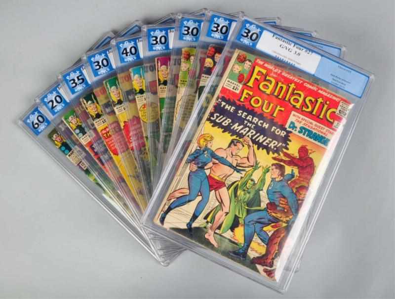 Appraisal: Lot of Silver Age Comic Books This lot includes Fantastic