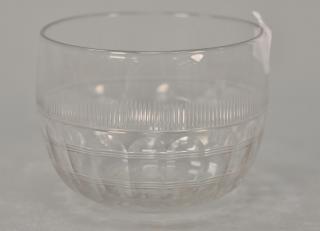 Appraisal: Set of fourteen crystal fruit bowls ht in dia in