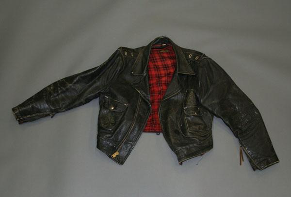 Appraisal: Leather jacket Harley Davidson vintage outerwear cloth lined cloth label