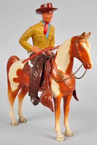 Appraisal: Hartland Unknown Horse Rider Prototype Description Set includes hat rifle