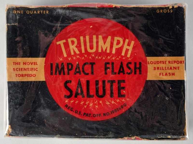 Appraisal: Triumph Impact Flash Salute Gross Class Manufactured by Triumph