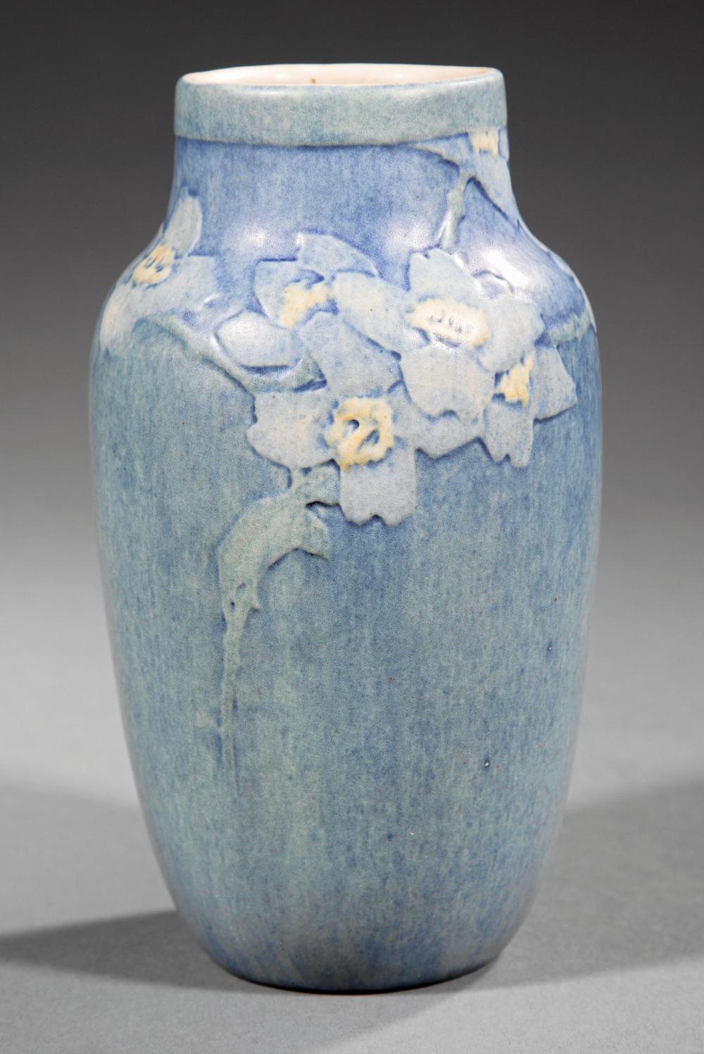 Appraisal: Newcomb College Art Pottery Vase decorated by Sadie Irvine with