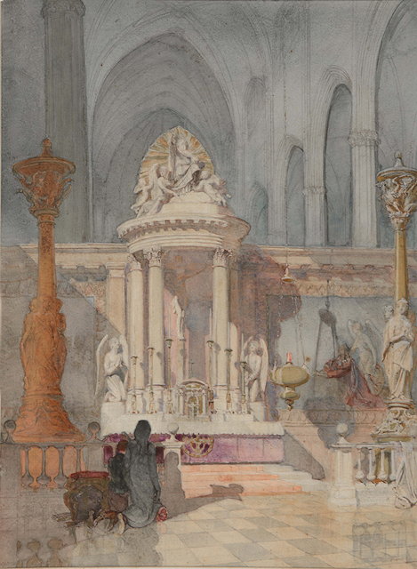 Appraisal: ALFRED CHARLES CONRADE - 'Pomeluna Maitre Autel del la Cathedral'