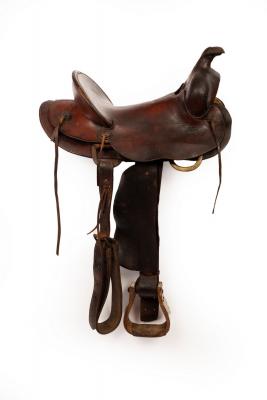 Appraisal: A leather Western saddle N Porter Co Phoenix Arizona circa