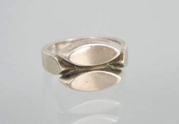 Appraisal: A Georg Jensen Sterling Silver Ring A Georg Jensen sterling