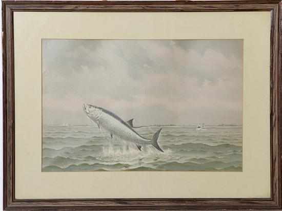 Appraisal: Frederic Schiller Cozzens after New York - JUMPING GAME FISH