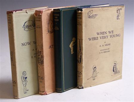 Appraisal: Milne A A Now we are six London First edition