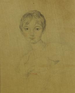 Appraisal: Drawing Attributed to Thomas Lawrence Attributed to Thomas Lawrence British