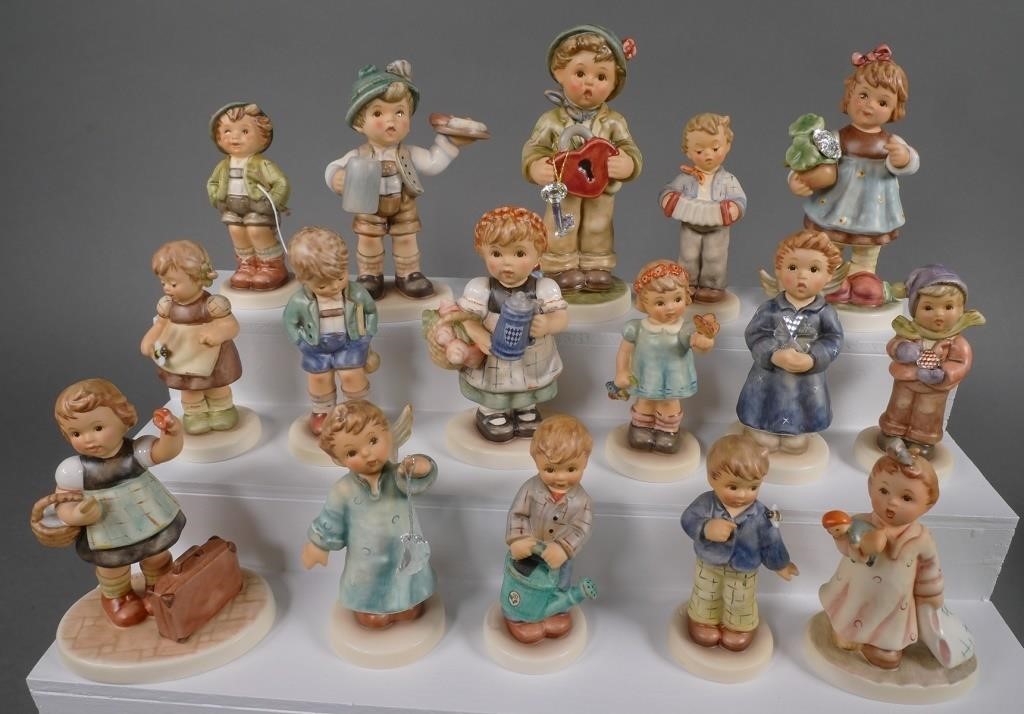 Appraisal: Collection of Hummel figurines TMK- Hummels included Key To My