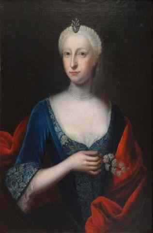 Appraisal: th th C O C Portrait of Distinguished Lady Unsigned