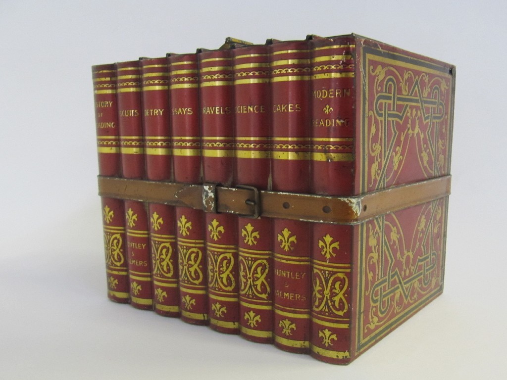 Appraisal: Huntley Palmers Bound Books biscuit tin