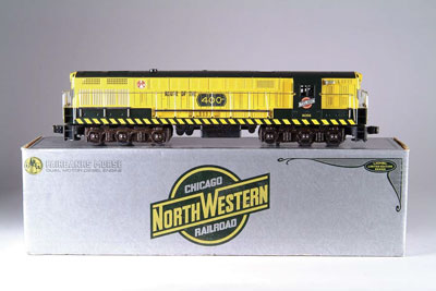 Appraisal: LIONEL CNW FM LOCOMOTIVE W BOX CONDITION Very good to