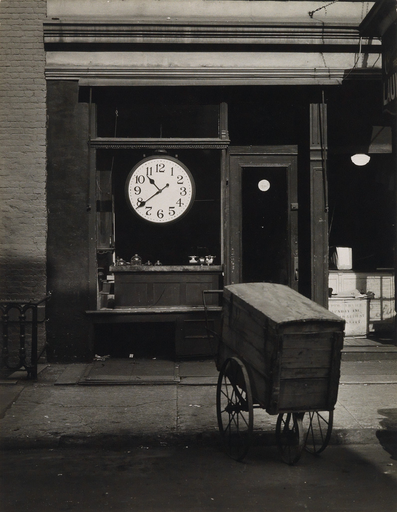 Appraisal: ABBOTT BERENICE - Christopher Street Shop Silver print x inches