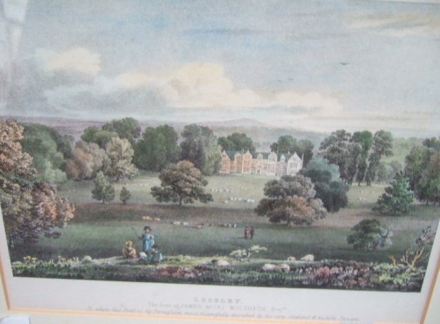 Appraisal: A group of six including a watercolour of figure before