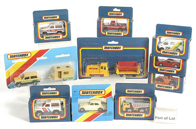 Appraisal: Matchbox MB - models - lot comprises MB School Bus