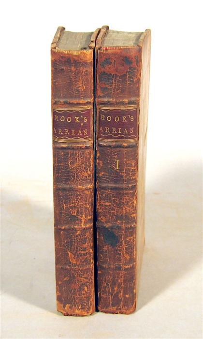 Appraisal: vols Arrianus Flavius Arrian's History of Alexander's Expedition Translated from