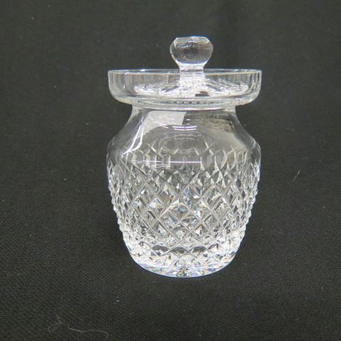 Appraisal: Waterford Cut Crystal Jam Jar excellent