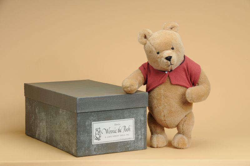 Appraisal: R John Wright Life-Size Winnie the Pooh - Mohair Bear