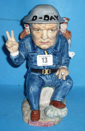 Appraisal: Large Kevin Francis Character Jug Winston Churchill